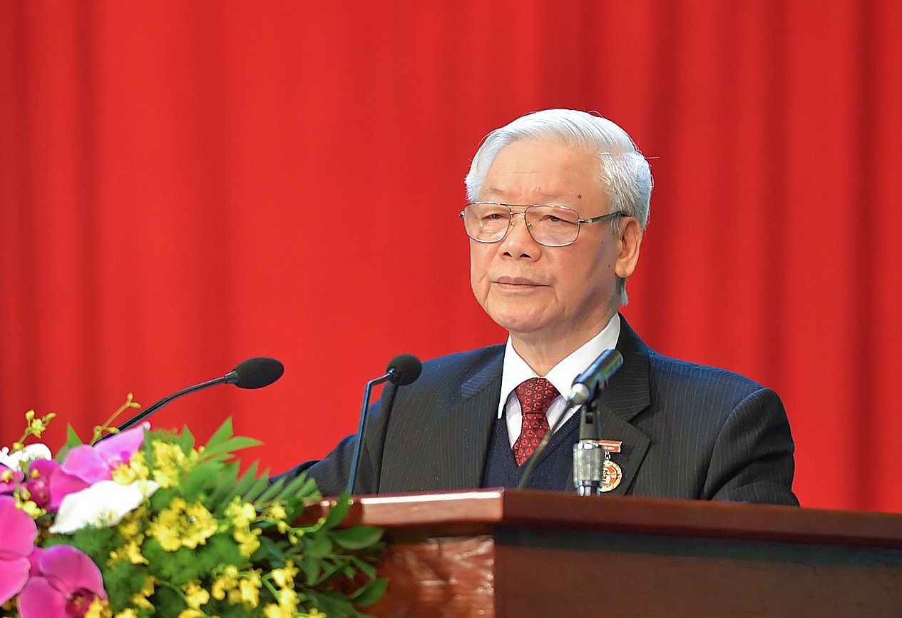 Tổng Bí thư, Chủ tịch nước Nguyễn Phú Trọng phát biểu tại Đại hội Thi đua yêu nước toàn quốc lần thứ X 