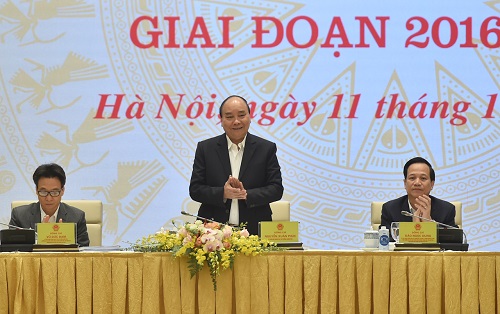 Thủ tướng Nguyễn Xuân Phúc chủ trì Hội nghị - Ảnh: VGP/Quang Hiếu 