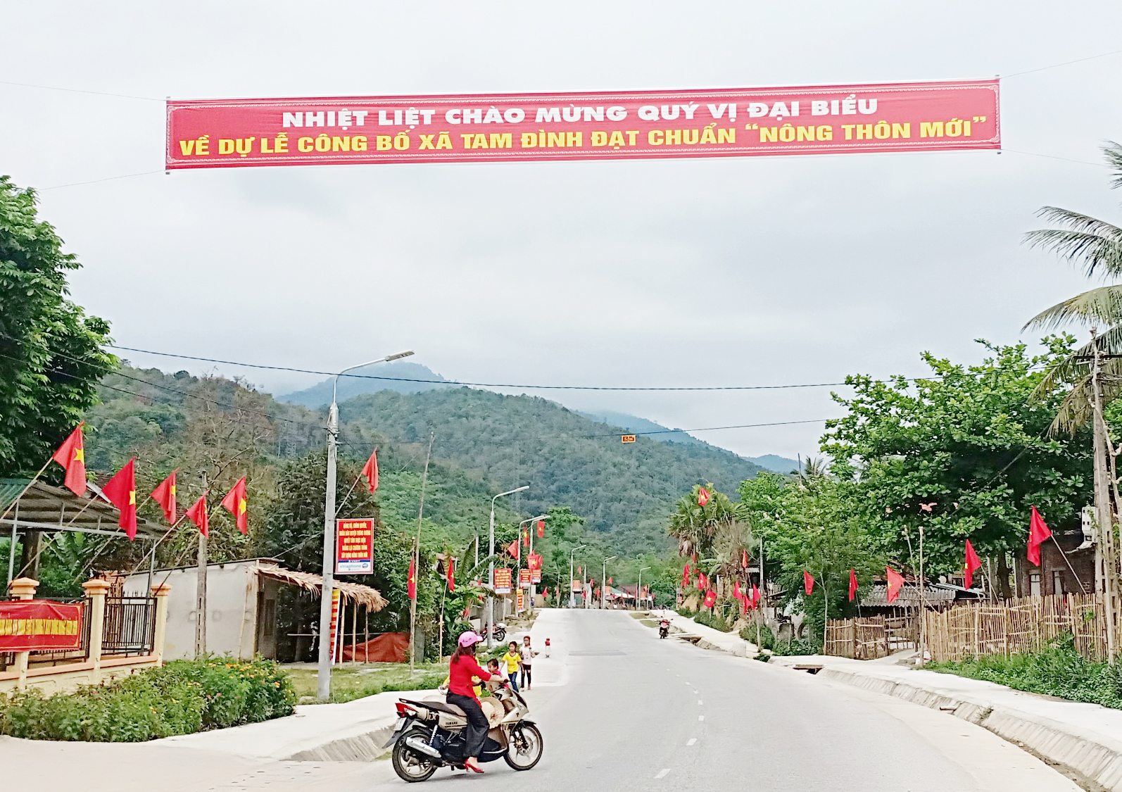 Một góc xã NTM Tam Đình, huyện Tương Dương