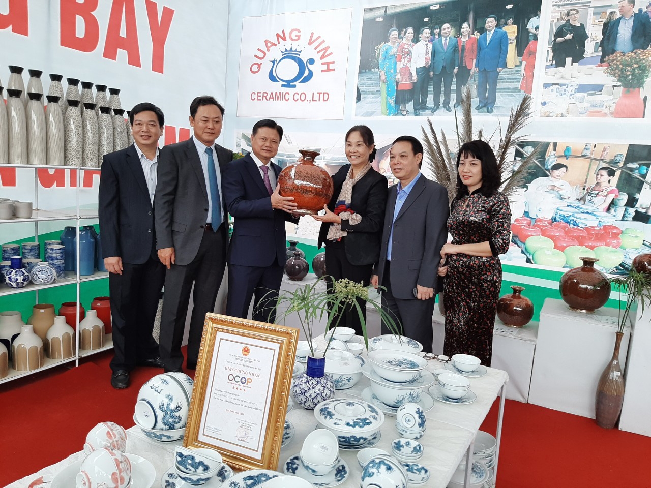 Gốm sứ- một sản phẩm của Hà Nội được công nhận OCOP trong năm 2020