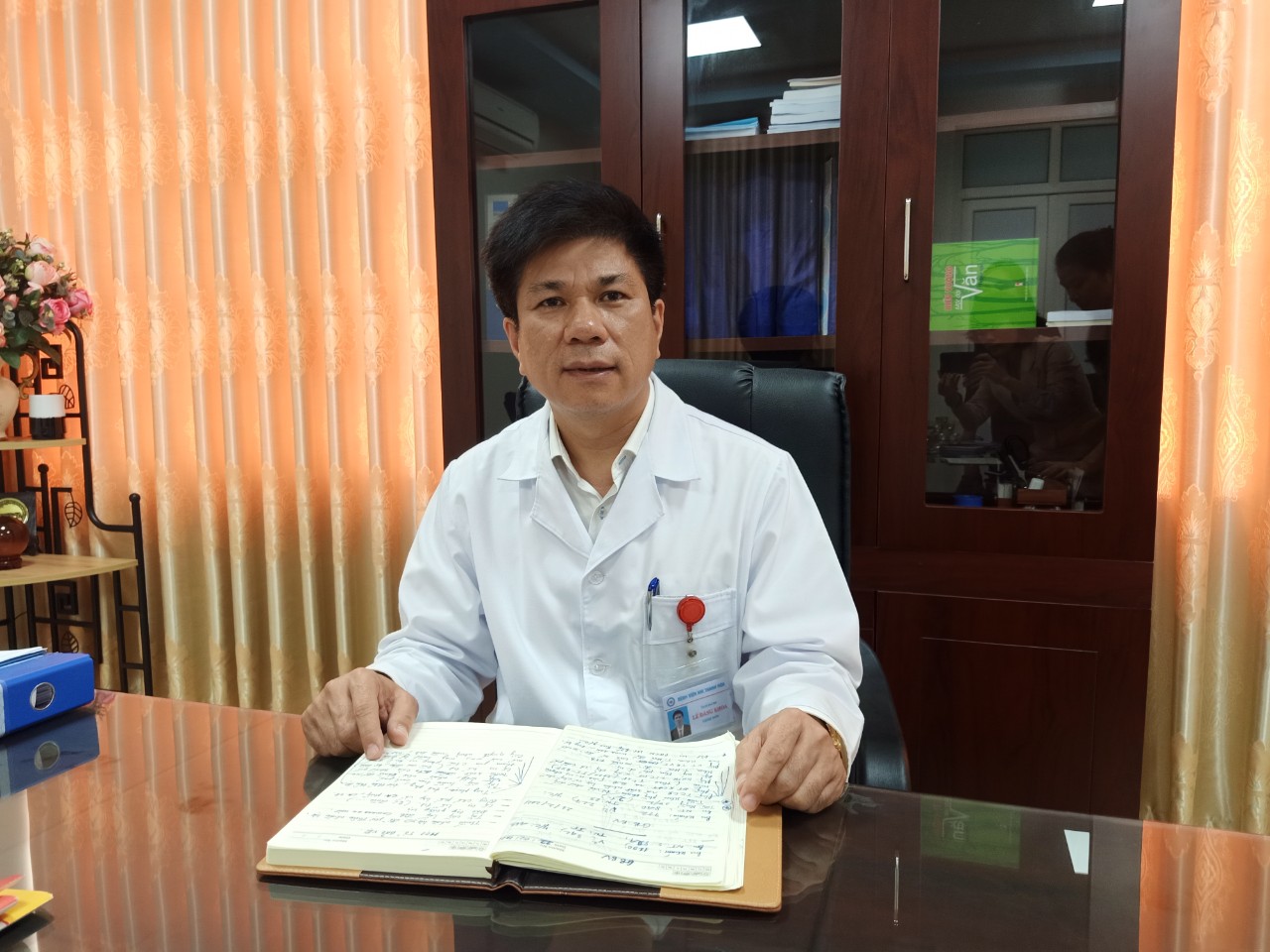 Bác sĩ Chuyên khoa II Lê Đăng Khoa, Giám đốc Bệnh viện Nhi Thanh Hóa