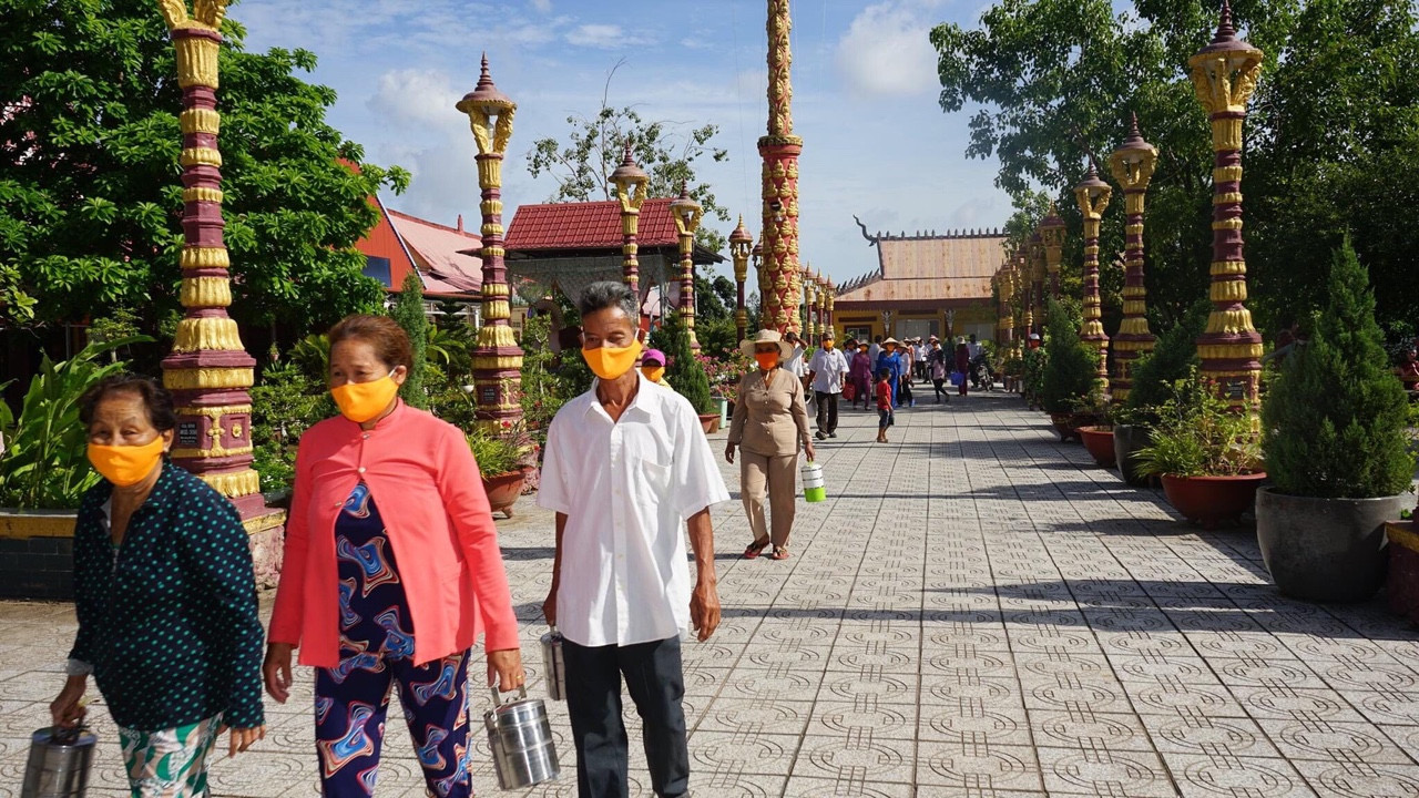 Các Chùa Khmer thực hiện tốt các biện pháp phòng, chóng dịch do Bộ Y tế quy định