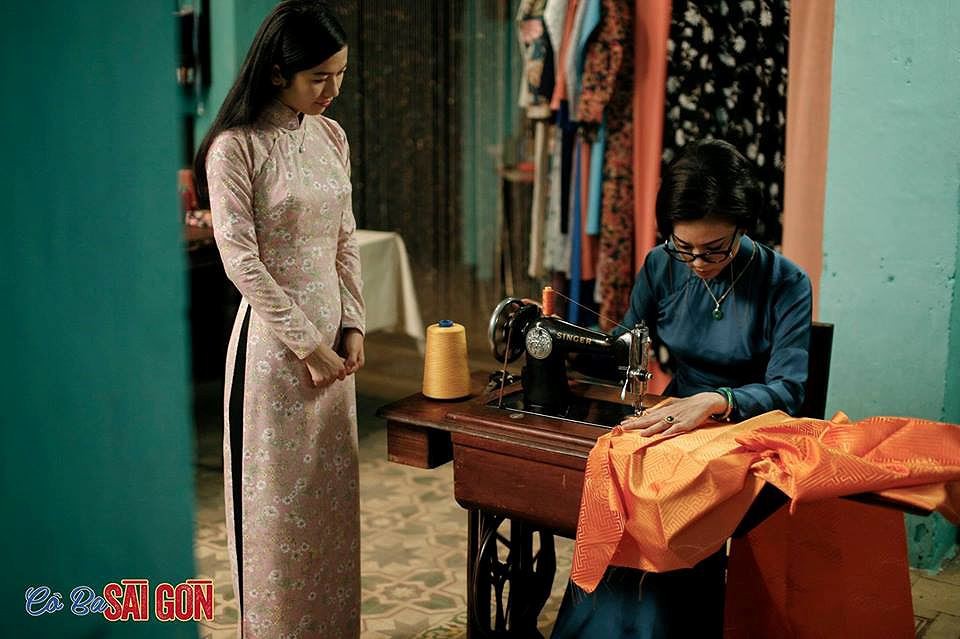 Phim Cô Ba Sài Gòn là câu chuyện về tình yêu đam mê giữ gìn tà áo dài của phụ nữ Việt