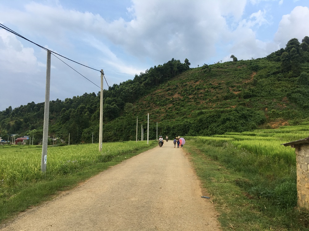 Một góc nông thôn miền núi xã Bản Công, huyện Trạm Tấu