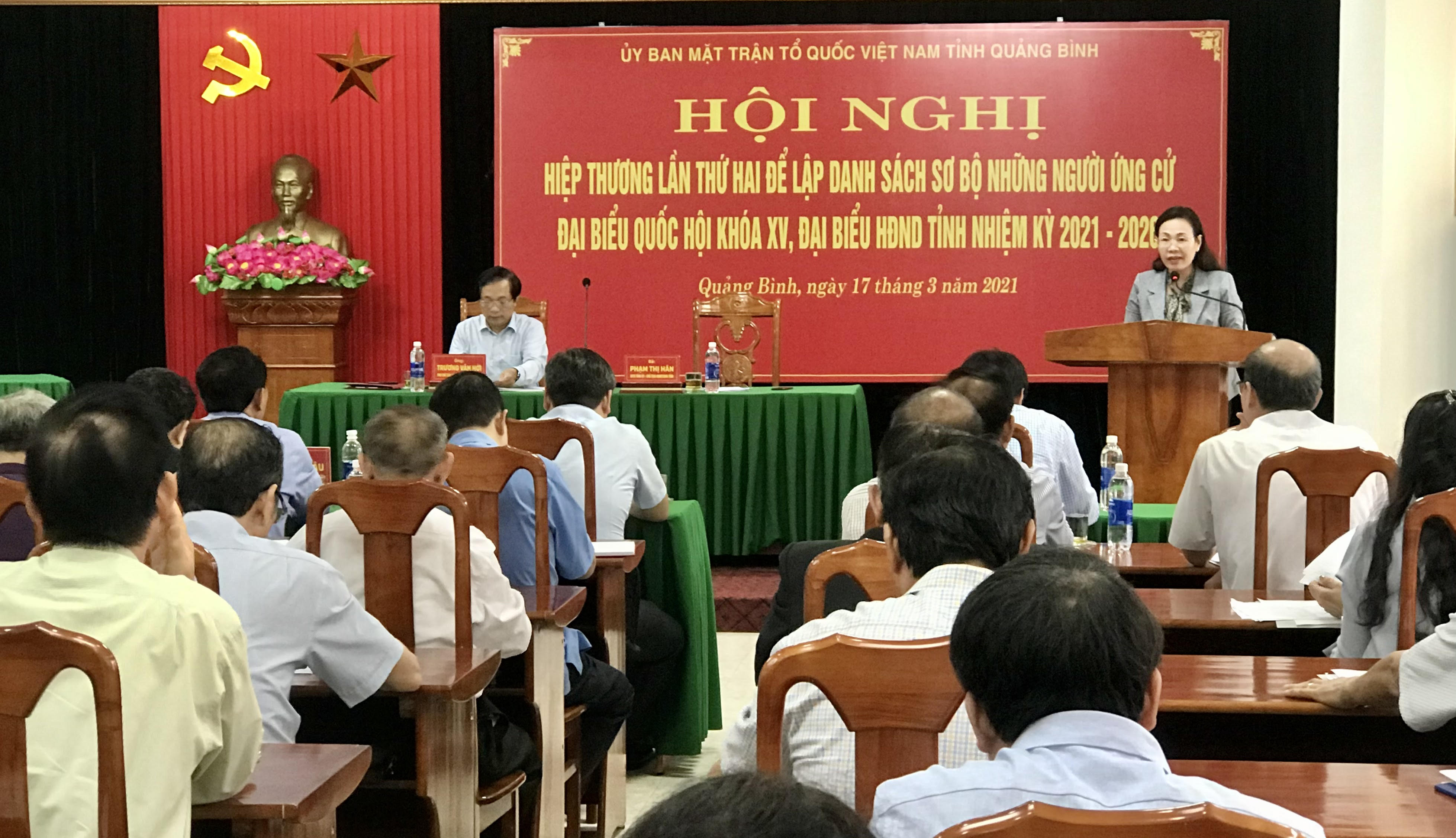 Ủy ban MTTQ tỉnh Quảng Bình tổ chức hiệp thương lần 2