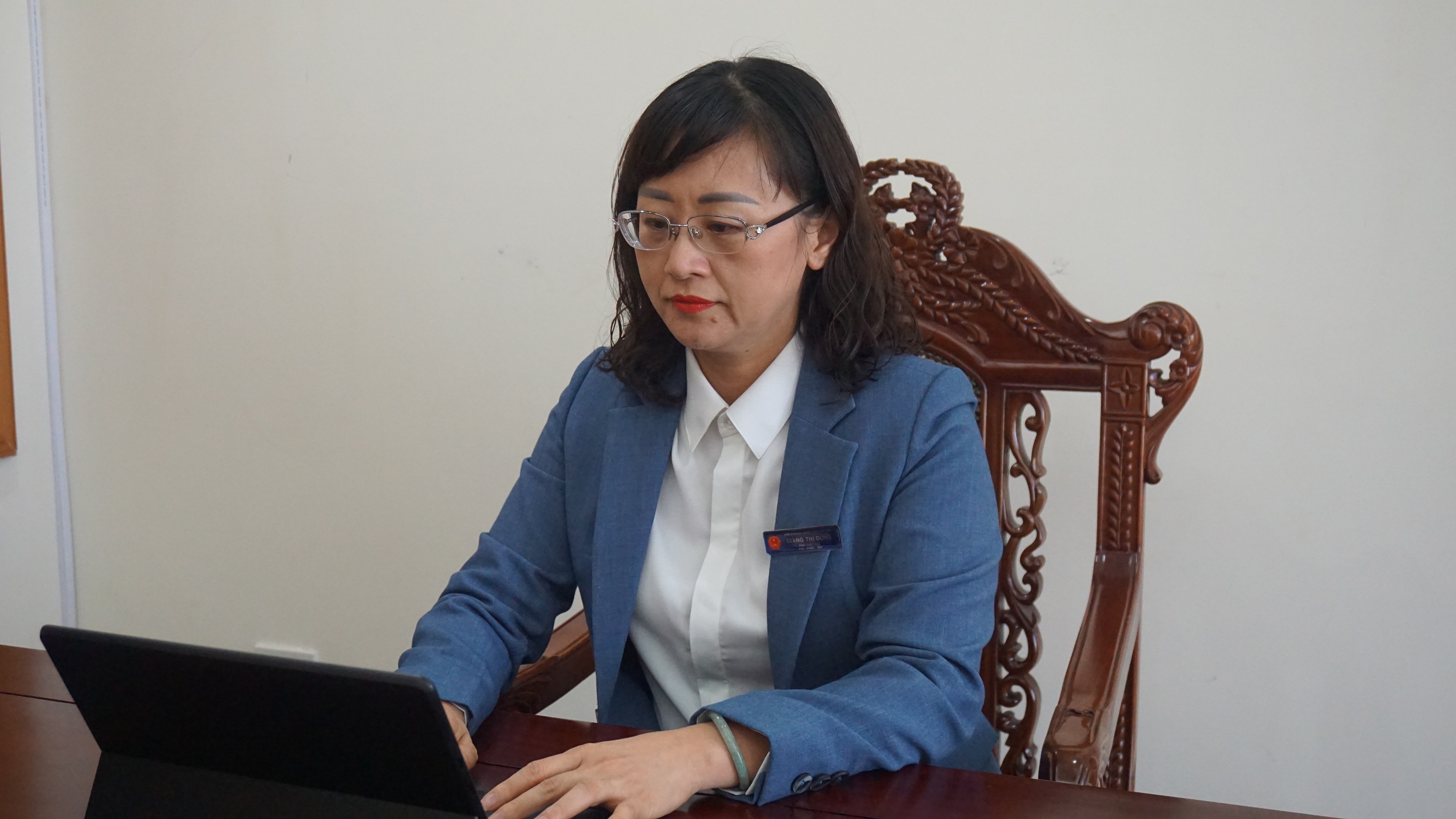 Phó Chủ tịch UBND tỉnh Lào Cai Giàng Thị Dung