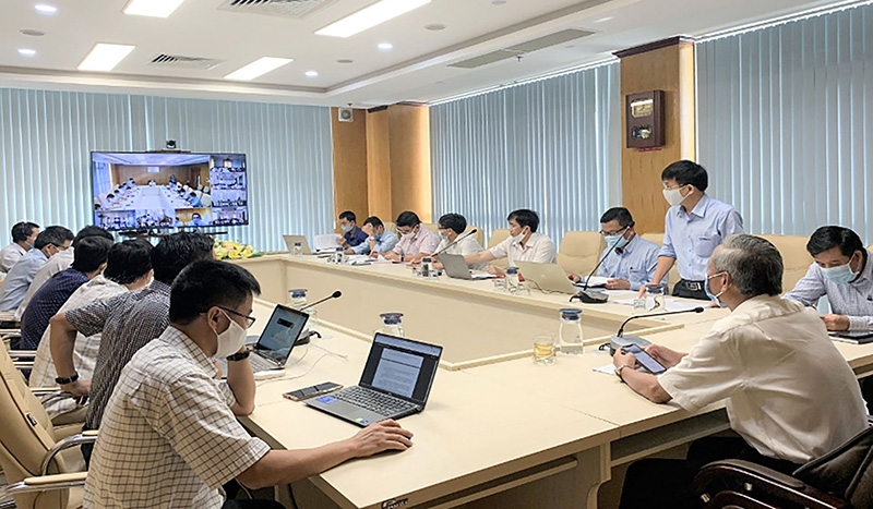 Công ty Điện lực Quảng Trị tổ chức diễn tập trực tuyến về PCTT&TKCN năm 2021 