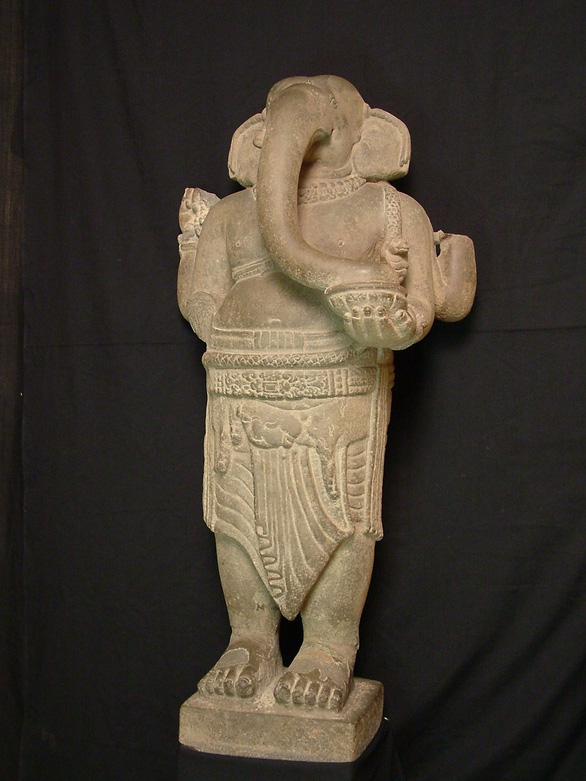 Bảo vật quốc gia mới được công nhận - tượng Ganesha . Ảnh BTT
