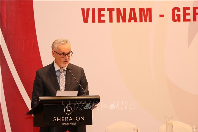 Đại sứ Đức tại Việt Nam, ngài Guido Hildner. Ảnh: Vũ Thanh Tùng/TTXVN