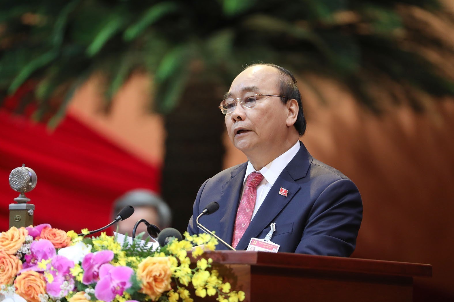 Thủ tướng Chính phủ Nguyễn Xuân Phúc đọc diễn văn khai mạc Đại hội XIII của Đảng