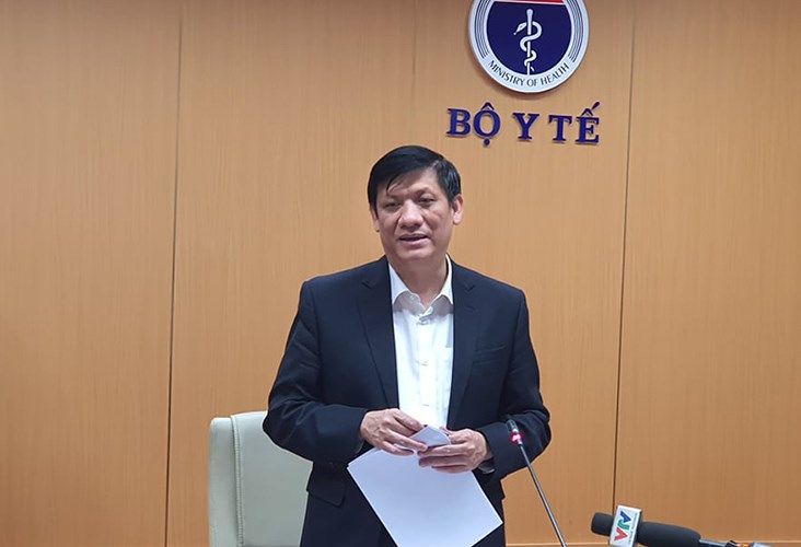 Bộ trưởng Y tế Nguyễn Thanh Long họp trực tuyến chiều muộn 28-1