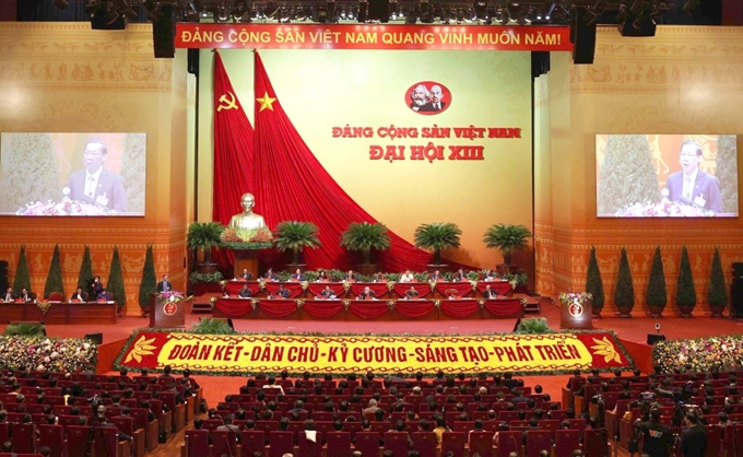 Đại hội đại biểu toàn quốc lần thứ XIII của Đảng Cộng sản Việt Nam diễn ra từ ngày 25/1/2021 đến ngày 2/2/2021, tại Thủ đô Hà Nội. (Ảnh:dangcongsan)