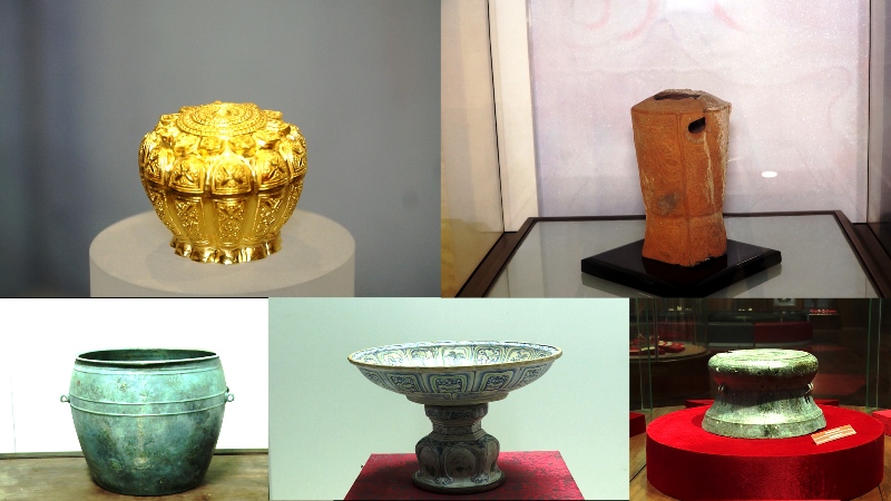 5 Bảo vật quốc gia được bảo quản tại Bảo tàng Quảng Ninh.