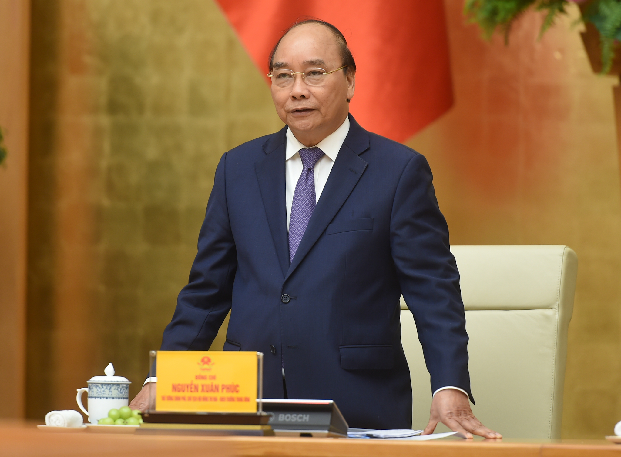 Thủ tướng Nguyễn Xuân Phúc: Thi đua khen thưởng phải hướng vào cơ sở - Ảnh: VGP/Quang Hiếu