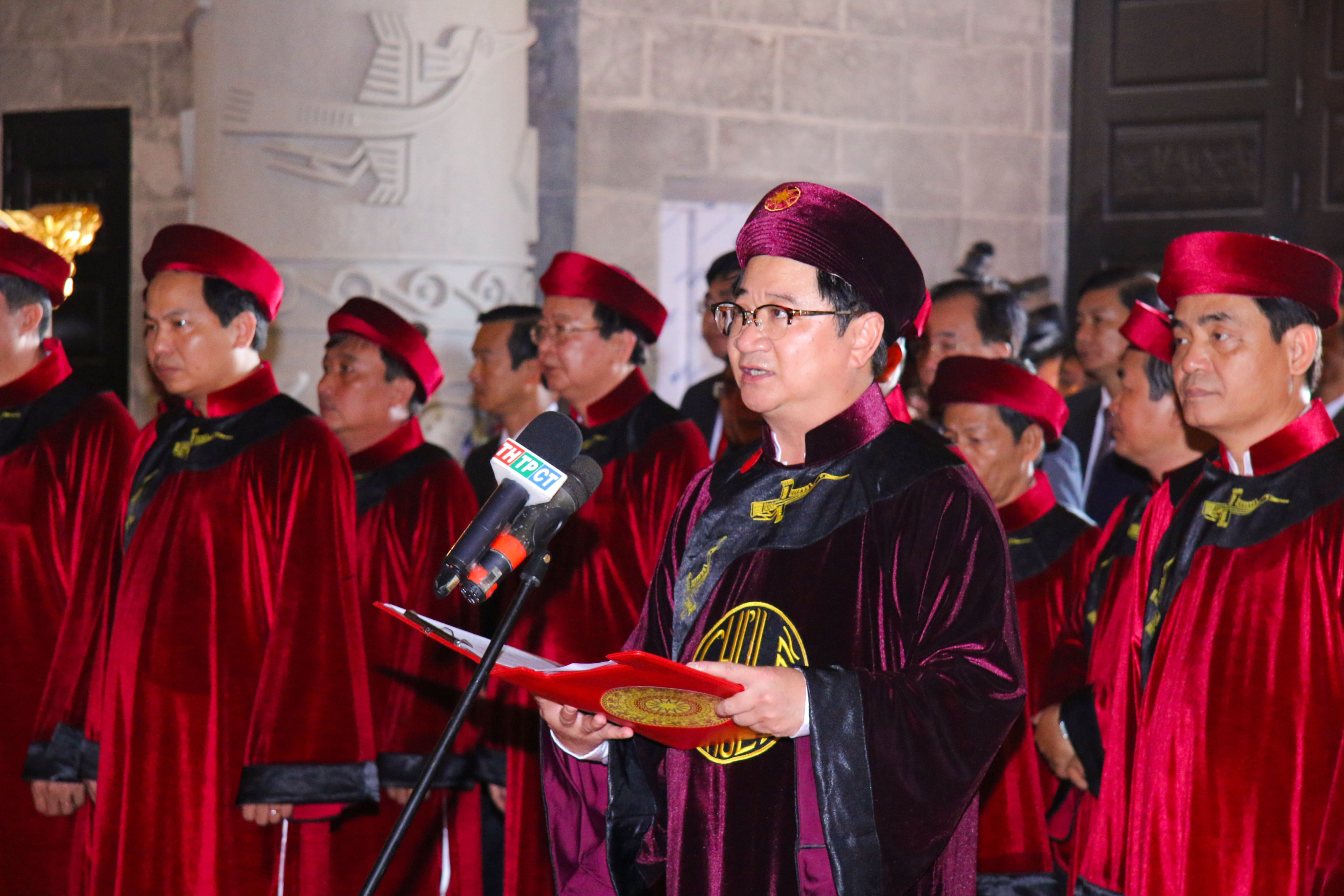 Ông Trần Việt Trường, Chủ tịch UBND TP.Cần Thơ phát biểu tại buổi lễ