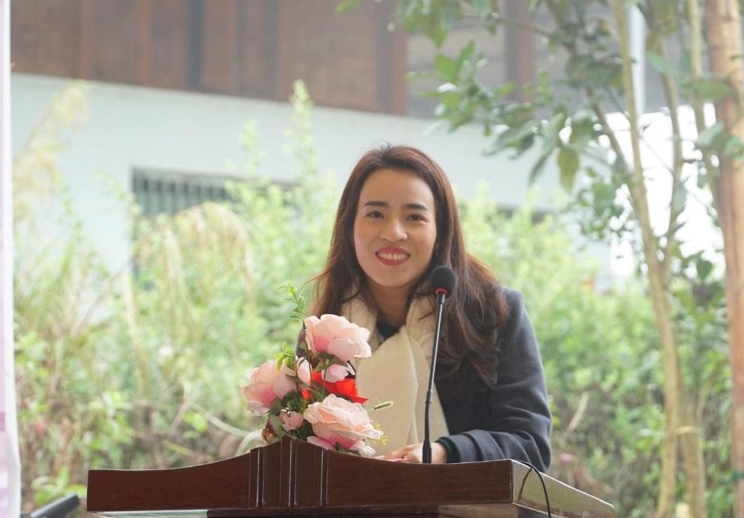 Bà Trần Thị Như Trang, Giám đốc Quỹ Vì Tầm Vóc Việt 