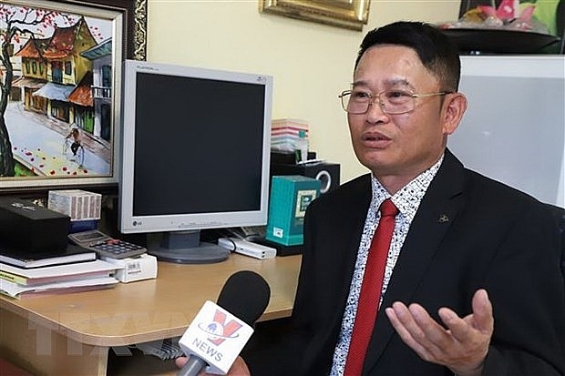 Ông Nguyễn Quang Anh, Chủ tịch Hội cựu chiến binh Việt Nam tại Đức. (Nguồn: TTXVN)