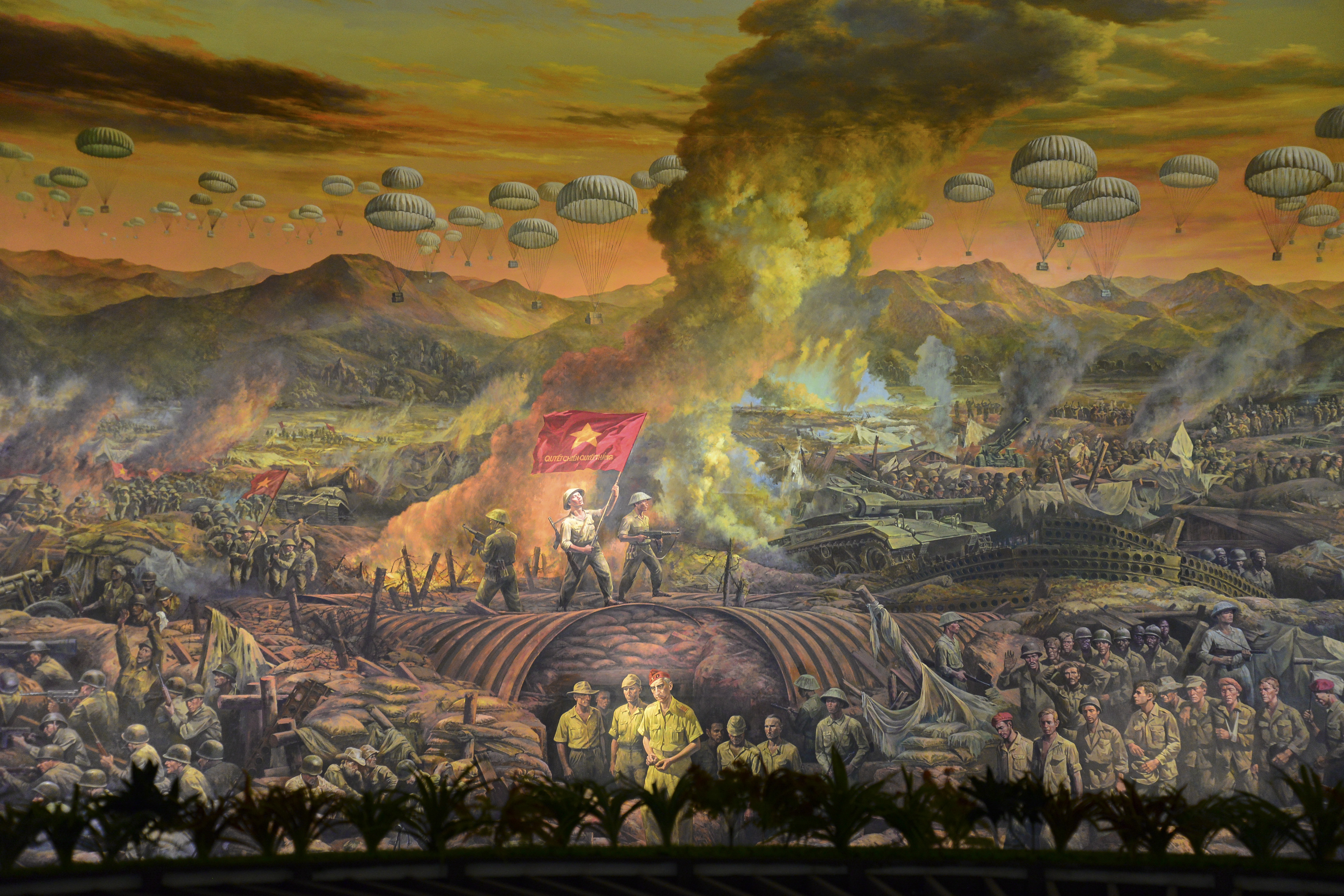 Bức tranh Panorama- tái hiện toàn cảnh Chiến dịch Điện Biên Phủ | Báo Dân  tộc và Phát triển