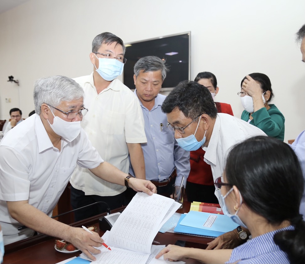 Phó Chủ tịch Uỷ ban Bầu cử Quốc gia Đỗ Văn Chiến làm việc với Ủy ban Bầu cử tỉnh Kiên Giang 4