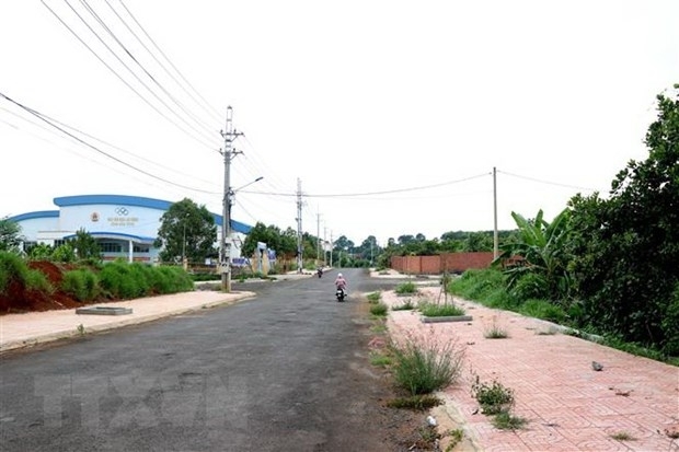 Nhiều khu vực tại thành phố Gia Nghĩa được kiến nghị điều chỉnh từ quy hoạch đất cây xanh sang đất ở đô thị. (Ảnh: Hưng Thịnh/TTXVN)