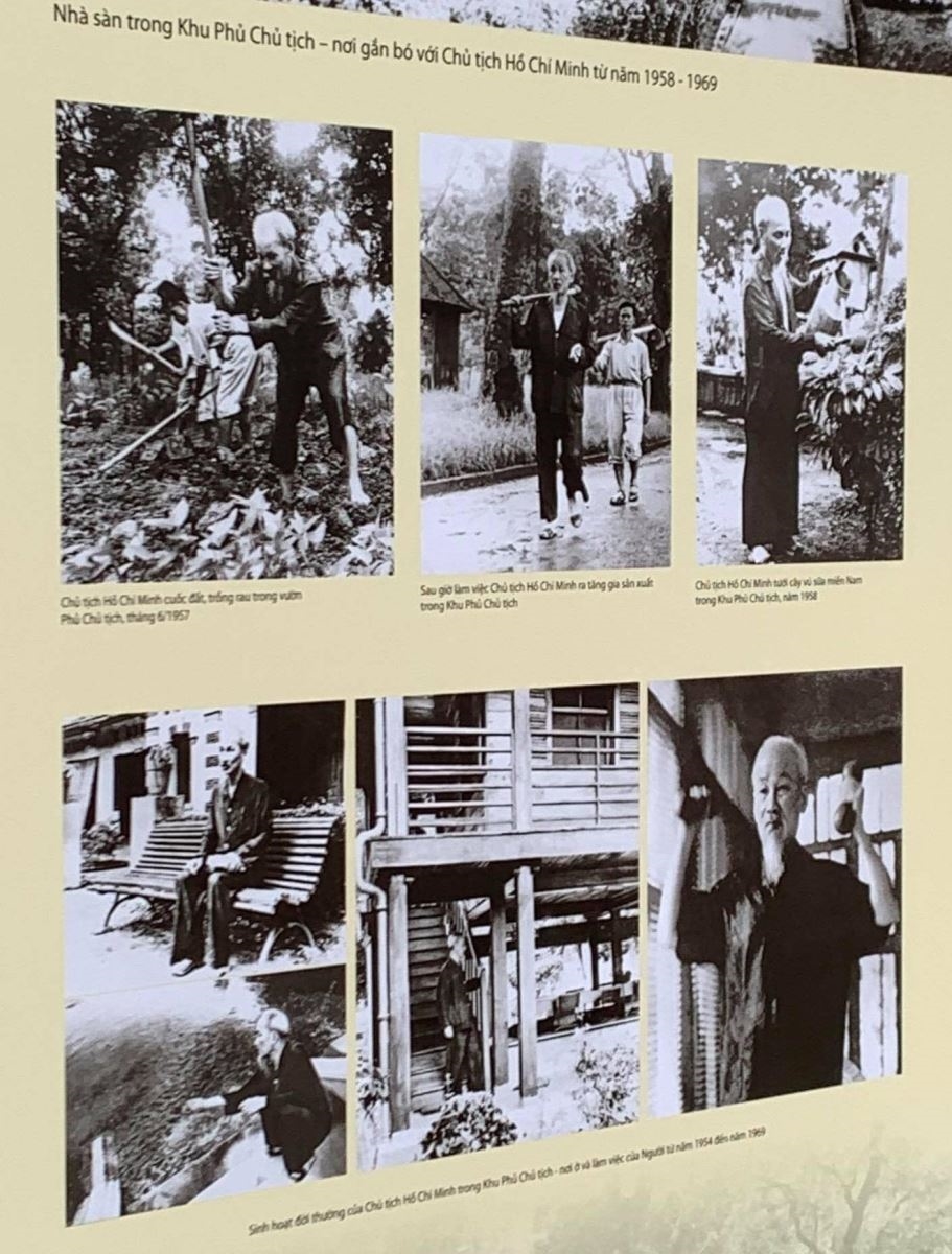 Hình ảnh tại Trưng bày "Học tập và làm theo tư tưởng, đạo đức, phong cách Hồ Chí Minh". Ảnh: PV