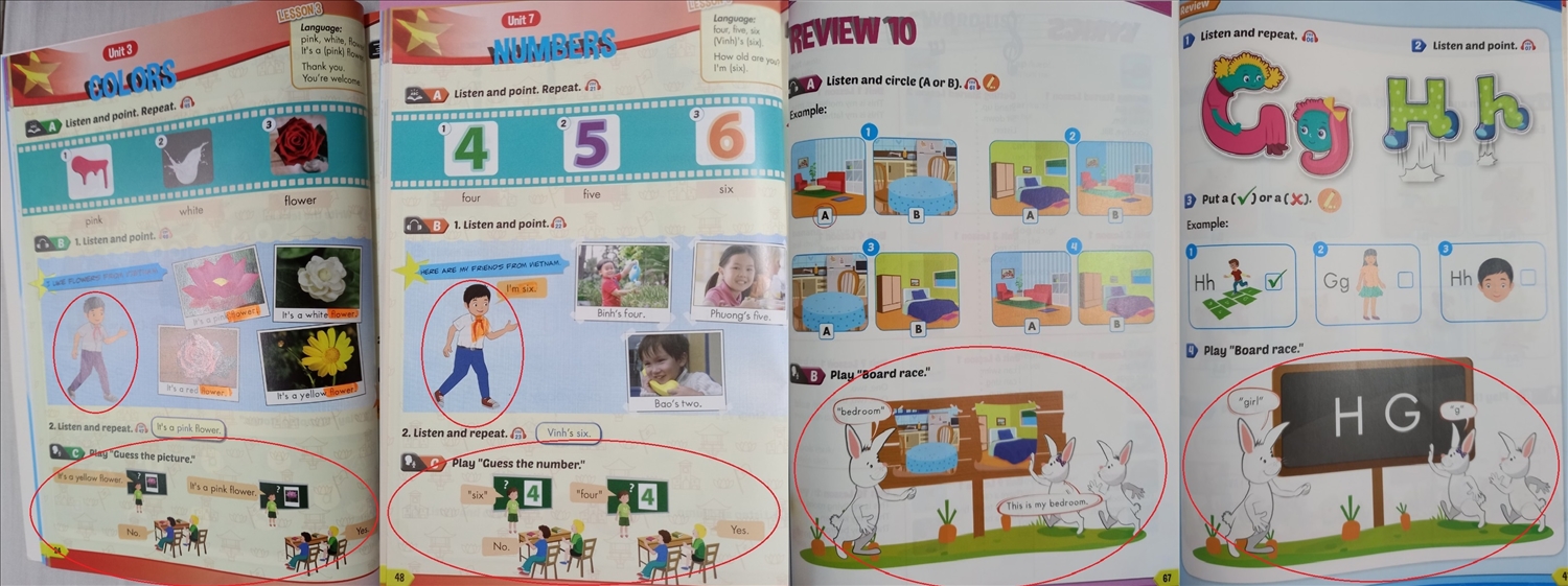 SGK tiếng Anh i-Learn Smart Start - Student’s Book lớp 1 và lớp 2 bị phản ánh có nhiều sai sót 3