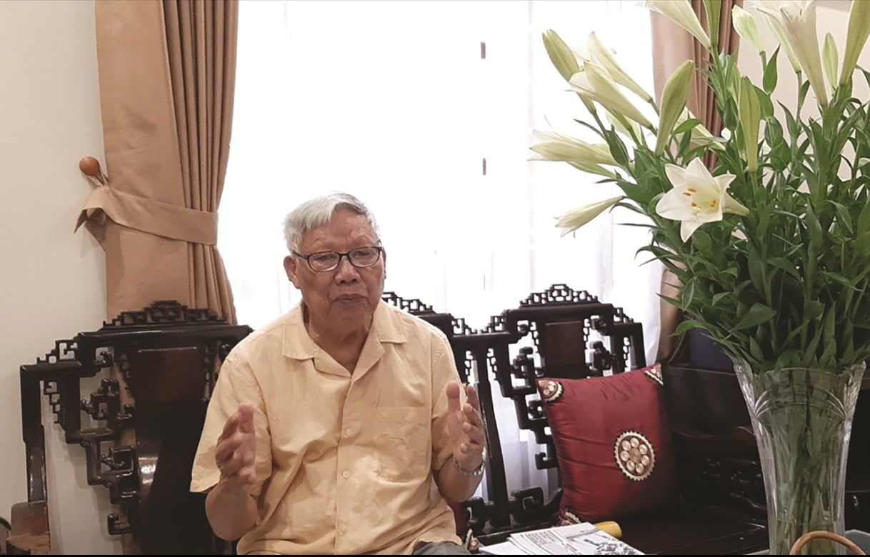 Ông Lê Huy Ngọ chia sẻ với phóng viên sáng 20/5/2021.