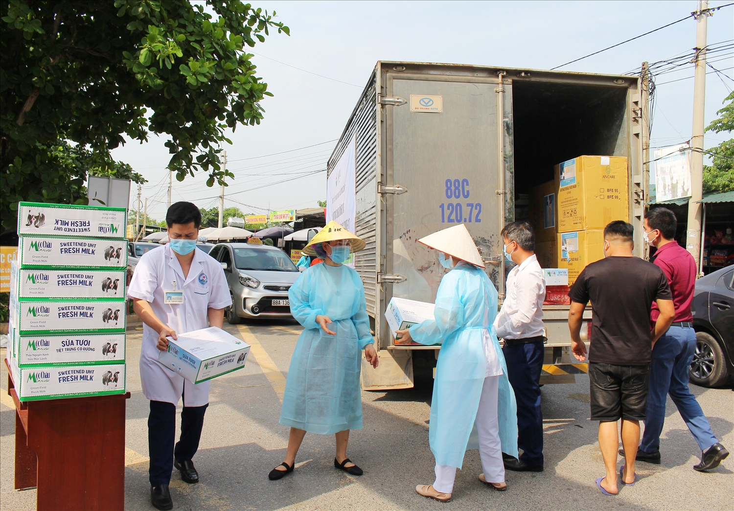 Mộc Châu Milk: Hơn 50.000 sản phẩm sữa đến với các tâm dịch tại Vĩnh Phúc, Bắc Giang, Sơn La 3