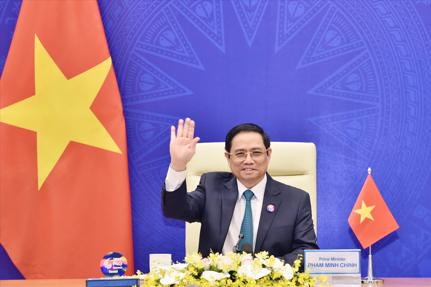 Thủ tướng Chính phủ Phạm Minh Chính tham dự Hội nghị Thượng đỉnh Đối tác về Tăng trưởng xanh và Mục tiêu toàn cầu 2030. 