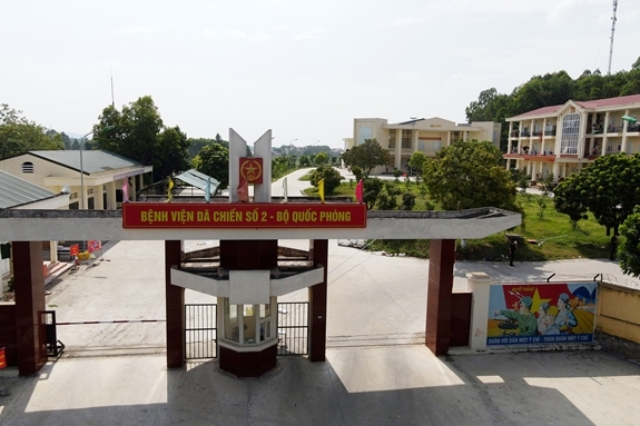 Bệnh viện Dã chiến truyền nhiễm số 2-Bộ Quốc phòng triển khai tại Trung đoàn 831 (Bộ Chỉ huy Quân sự tỉnh Bắc Giang) - Ảnh Báo điện tử Quân đội nhân dân