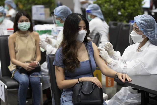 Khoảng 70% bệnh nhân COVID-19 ở Bangkok, Thái Lan nhiễm biến thể Delta (Ảnh: AP)