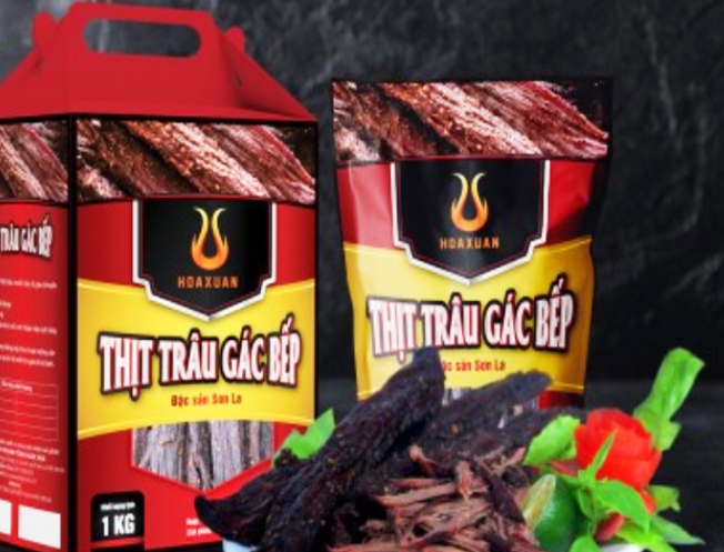 Thịt trâu gác bếp Hoa Xuân được công nhận là sản phẩm OCOP 3 sao của tỉnh