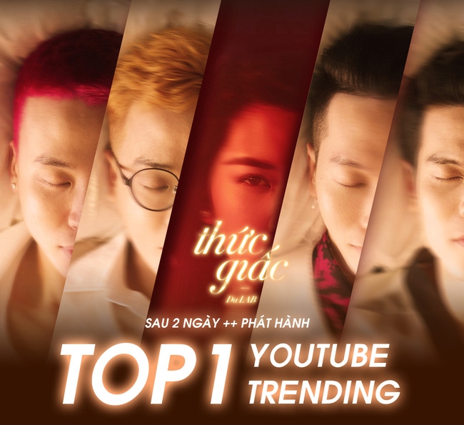 Thức Giấc của Da LAB hạ cánh ở top 1 trending YouTube