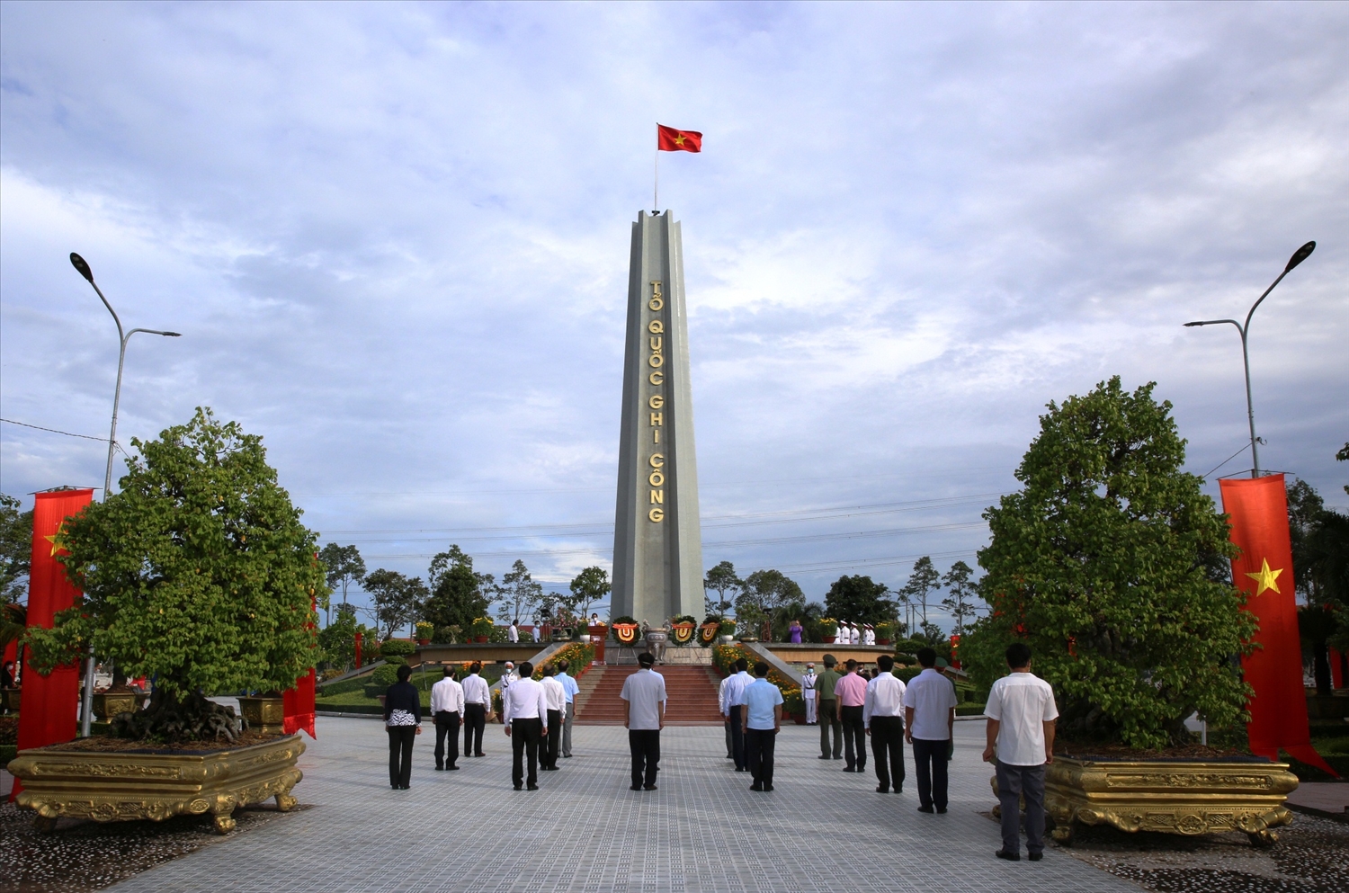 Nghĩa trang Liệt sĩ tỉnh Long An là nơi yên nghỉ của 4.000 liệt sĩ. Ảnh: VGP/Mạnh Hùng