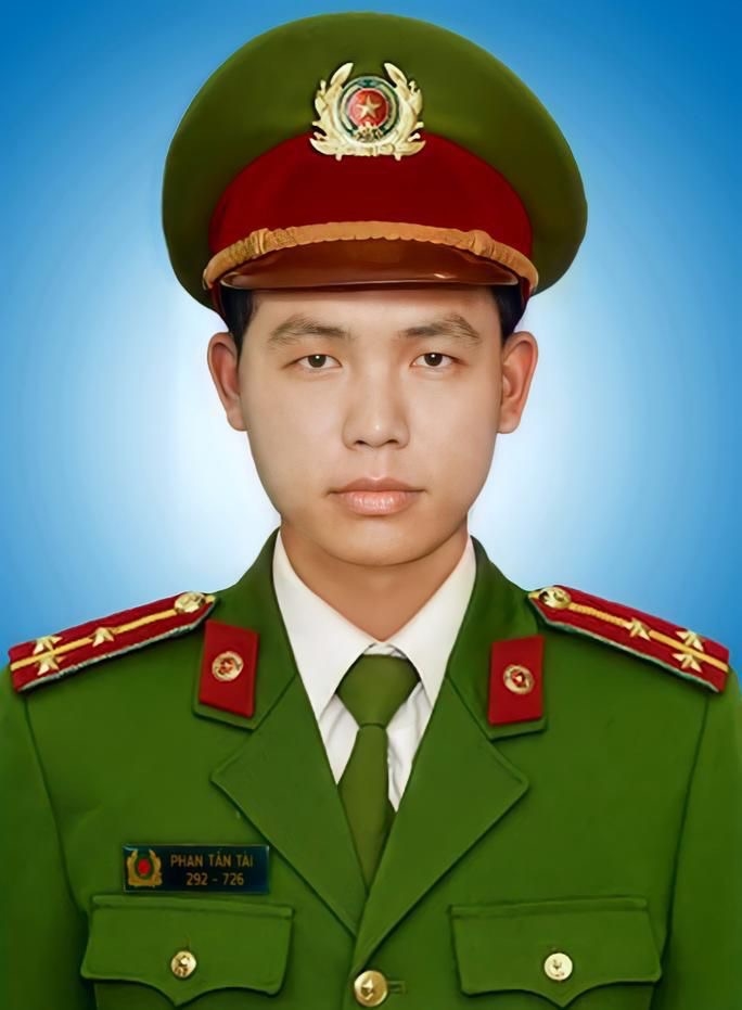 Thượng úy Phan Tấn Tài đã hy sinh trong khi làm nhiệm vụ 