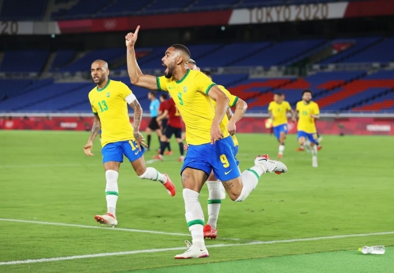 Cunha mở tỷ số cho trận chung kết. (Ảnh: FIFA)