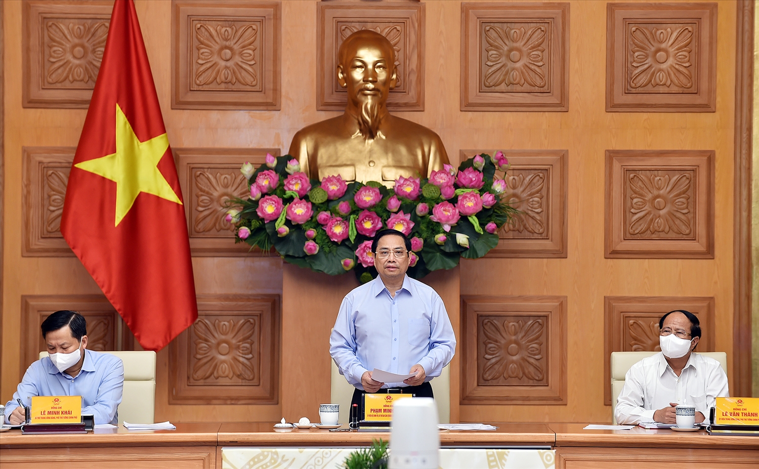 Thủ tướng Phạm Minh Chính phát biểu khai mạc Hội nghị - Ảnh: VGP/Nhật Bắc