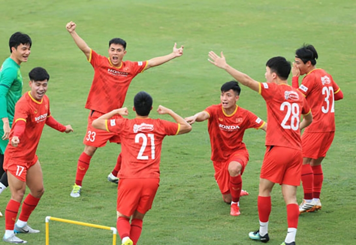 Đội tuyển Việt Nam tích cực tập luyện hướng đến vòng loại thứ 3 World Cup 2022