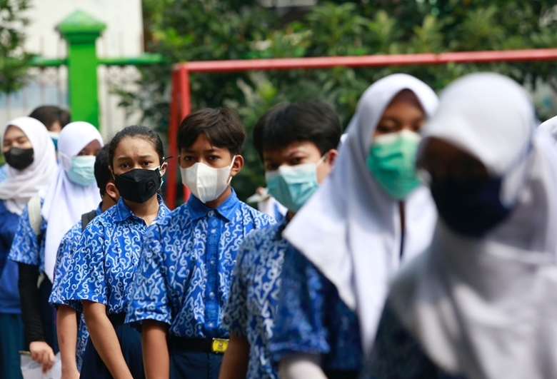Indonesia hiện là tâm dịch COVID-19 trên toàn thế giới. (Ảnh: Reuters) 