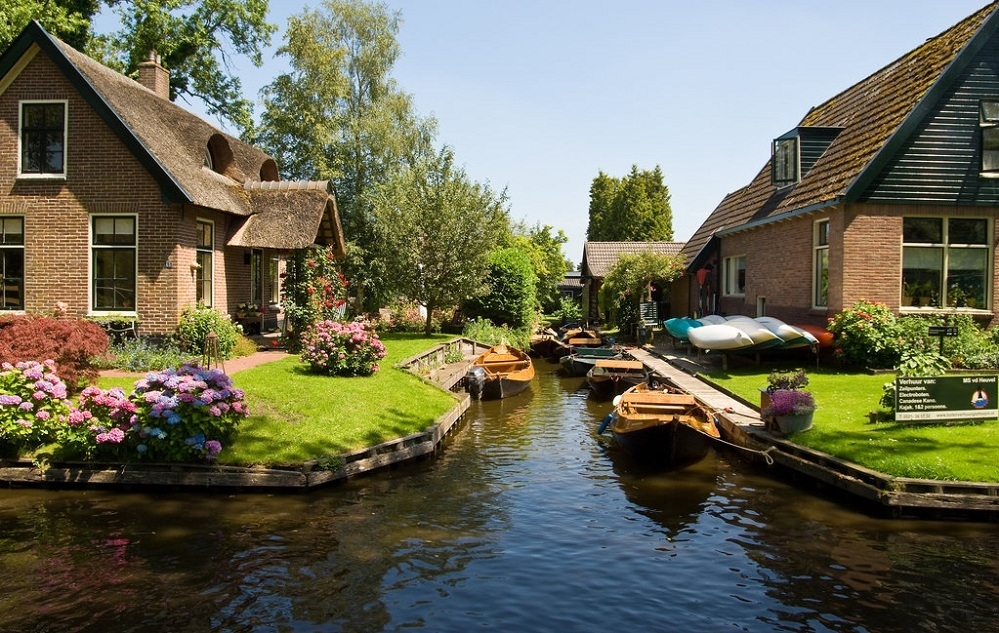 Giethoorn - ngôi làng đẹp như bức tranh thủy mặc 5