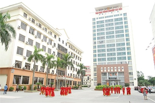 Khuôn viên Trường Đại học Công nghiệp Hà Nội. Ảnh: ITN