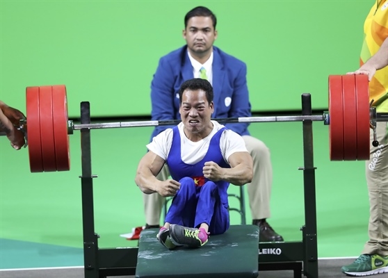 Lê Văn Công sẽ phải đối mặt với nhiều khó khăn tại kỳ Paralympic này Ảnh: REUTERS