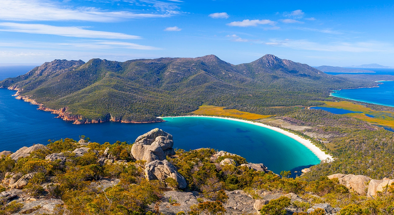Khung cảnh thiên đường của hòn đảo Tasmania. (Nguồn: CNN)