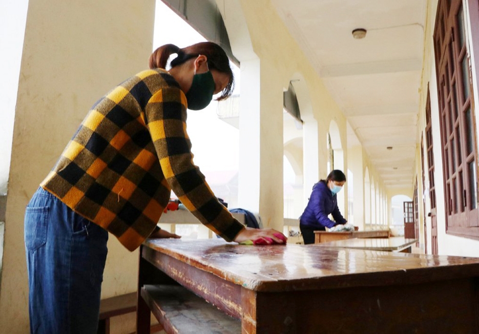 Đến nay các nhà trường trên địa bàn tỉnh Lai Châu đã cơ bản hoàn thiện việc sửa chữa trường lớp, lao động, vệ sinh, sẵn sàng cho năm học mới