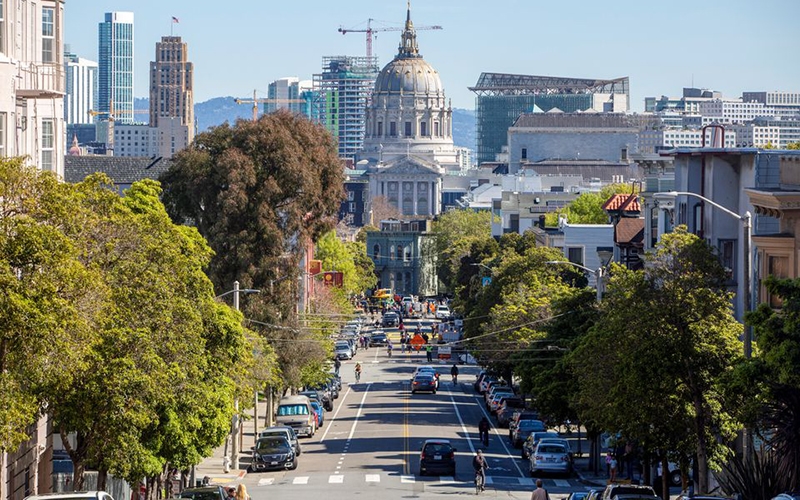 Hiệu quả trong phòng, chống đại dịch của San Francisco là 1 trong những lý do khiến thành phố này được Time Out vinh danh là thành phố tốt nhất thế giới năm 2021. Ảnh: Reuters