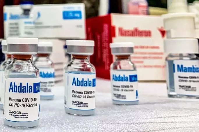 Bộ Y tế phê duyệt có điều kiện đối với vắc-xin Covid-19 Abdala. Ảnh NLĐ