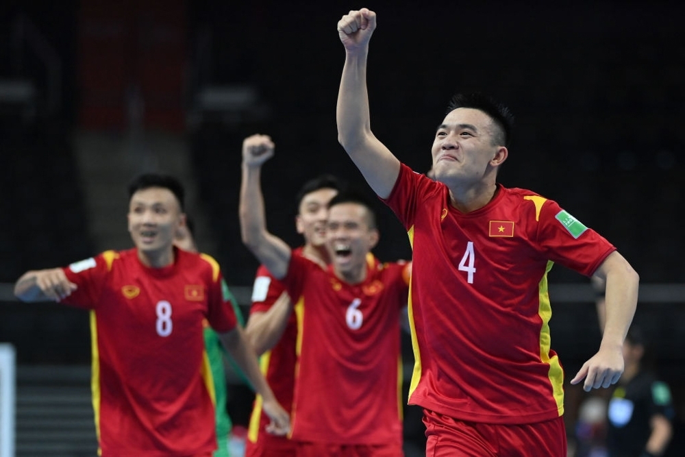 Đội tuyển Futsal Việt Nam lần thứ hai liên tiếp vào vòng 1/8 một kỳ World Cup Futsal