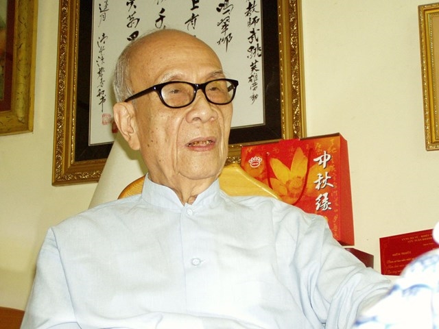 Giáo sư Vũ Khiêu (1916-2021).