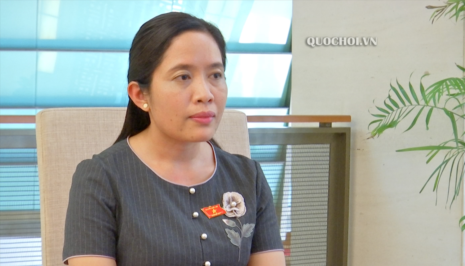 Nữ Tiến sỹ Lê Thị Thanh Xuân, dân tộc M’nông là đại biểu Quốc hội khóa 14 và 15.