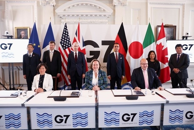 Các Bộ trưởng Thương mại G7 đã đạt được thỏa thuận về thương mại kỹ thuật số. (Ảnh: Reuters)